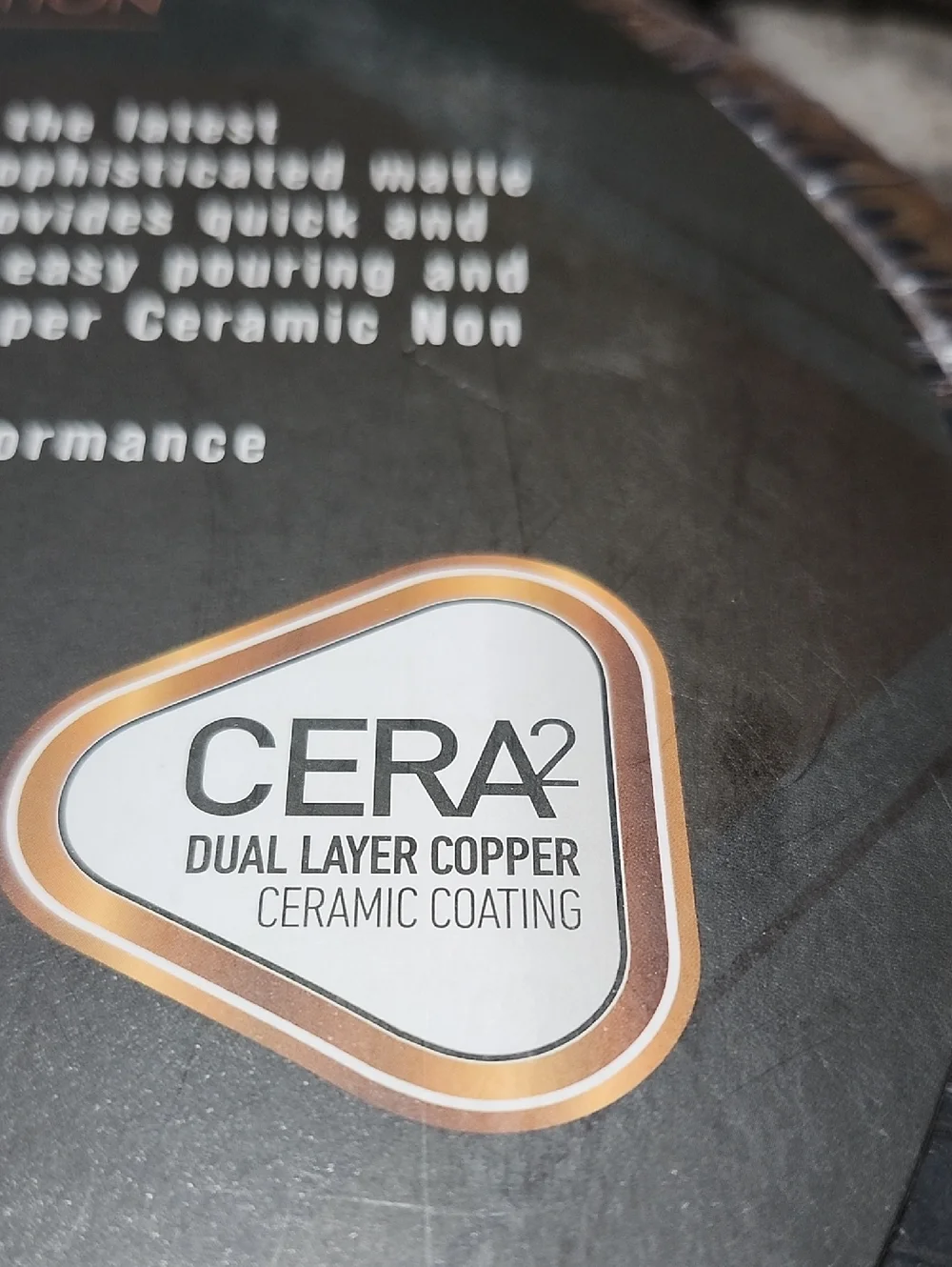 IKO COPPER COLLECTION 3.5 QUART COPPER CERAMIC SAUTE PAN & LID